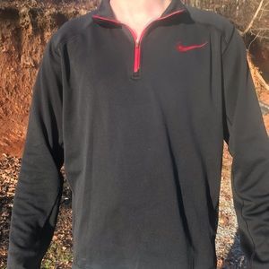 Nike Black & Red Therma Fit Jacket